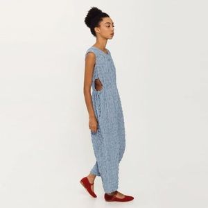 Caron Callahan Gingham Goa Jumpsuit NWT